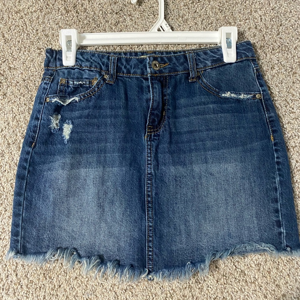 Denim skirt, Belk, size 1